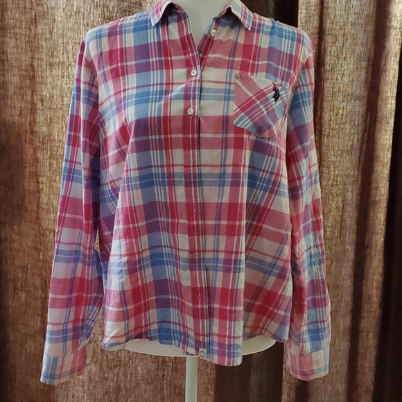 U.S.POLO ASST WOMEN'S SHIRT SIZE XL - Picture 1 of 10